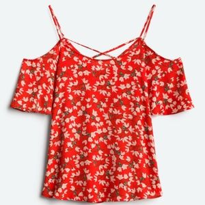 NWOT, Kaileigh, Valette Cold Shoulder Blouse